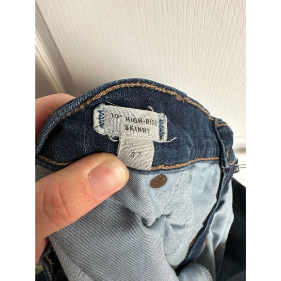 Madewell 10" High Rise Skinny 37 Plus - Picture 6 of 8